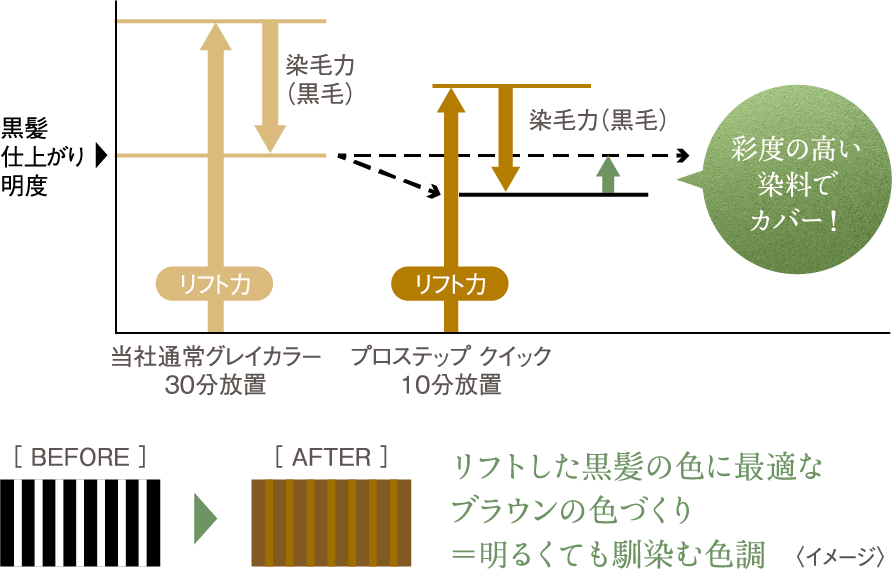 ホーユー　プロステップ　クイック　グレイカラー